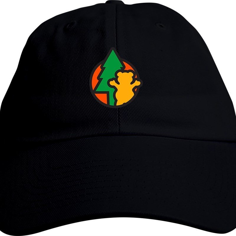 kšiltovka GRIZZLY - Evergreen Dad Hat Blk (BLK) velikost: OS