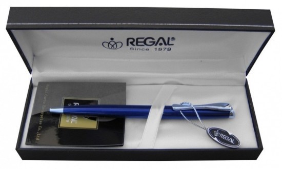 Regal Kuličkové pero Regal ARACHNE - modrá - 122502B