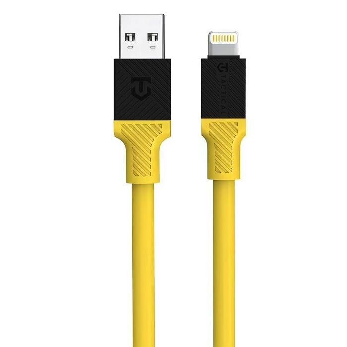 Kabel Fat Man Cable Tactical®, USB-A/Lightning – Žlutá (Barva: Žlutá)
