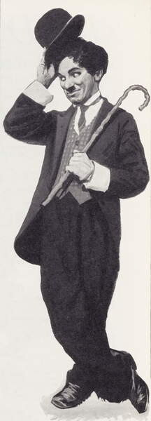 English School, English School, - Obrazová reprodukce Charlie Chaplin, (21.6 x 60 cm)