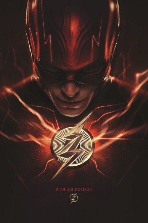 WARNER BROS Plakát, Obraz - Tha Flash - Logo, (61 x 91.5 cm)