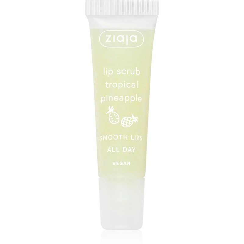 Ziaja Tropical Pineapple cukrový peeling na rty 12 ml