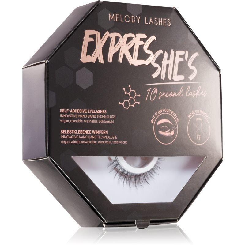 Melody Lashes Lash O'Clock nalepovací řasy 2 ks