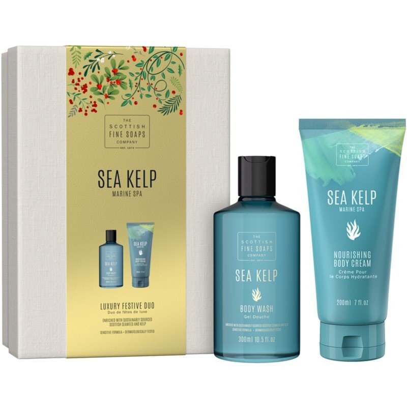 Scottish Fine Soaps Sea Kelp Luxury Festive Duo dárková sada (na tělo)