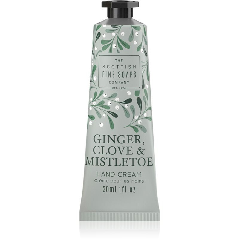 Scottish Fine Soaps Ginger, Clove & Mistletoe Hand Cream krém na ruce 30 ml