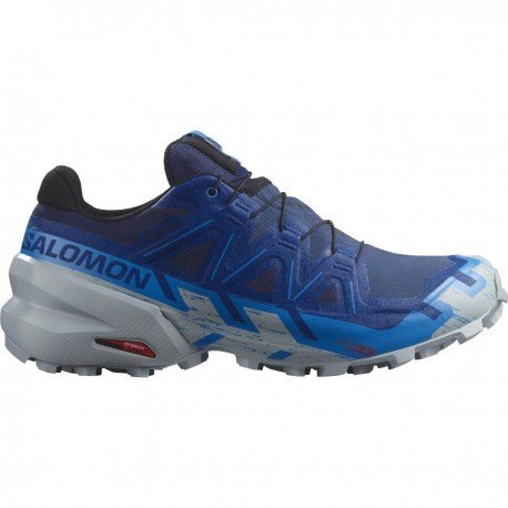 Salomon Speedcross 6 GTX Blue Print/Ibiza Blue 473020 pánské nepromokavé běžecké boty 43 a 1/3 EUR