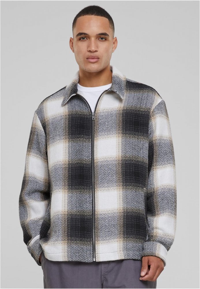 Zipped Shirt Jacket 3XL