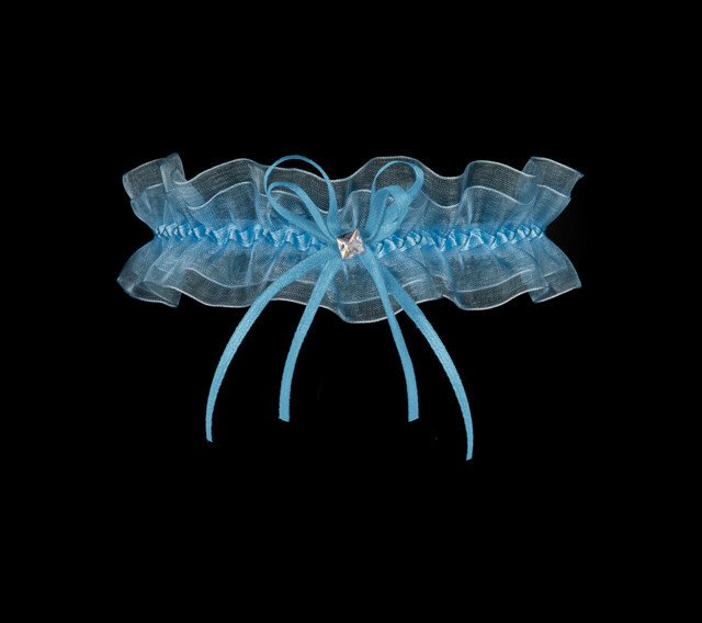 Podvazek PW-96 BRUGIA modrá - Julimex - UNI - modrá