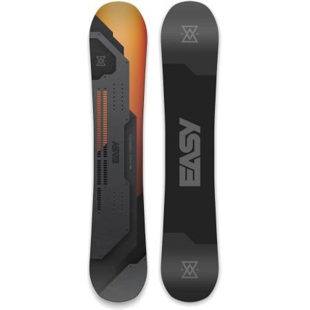 Snowboard Easy Black Torsion - Černá - 152