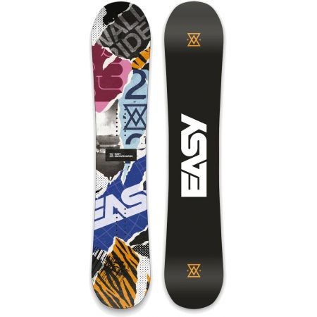 Snowboard Easy Wallride - Modrá - 152