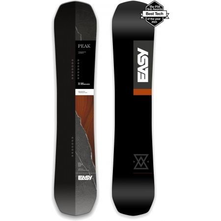 Snowboard Easy Peak Carbon - Černá - 158