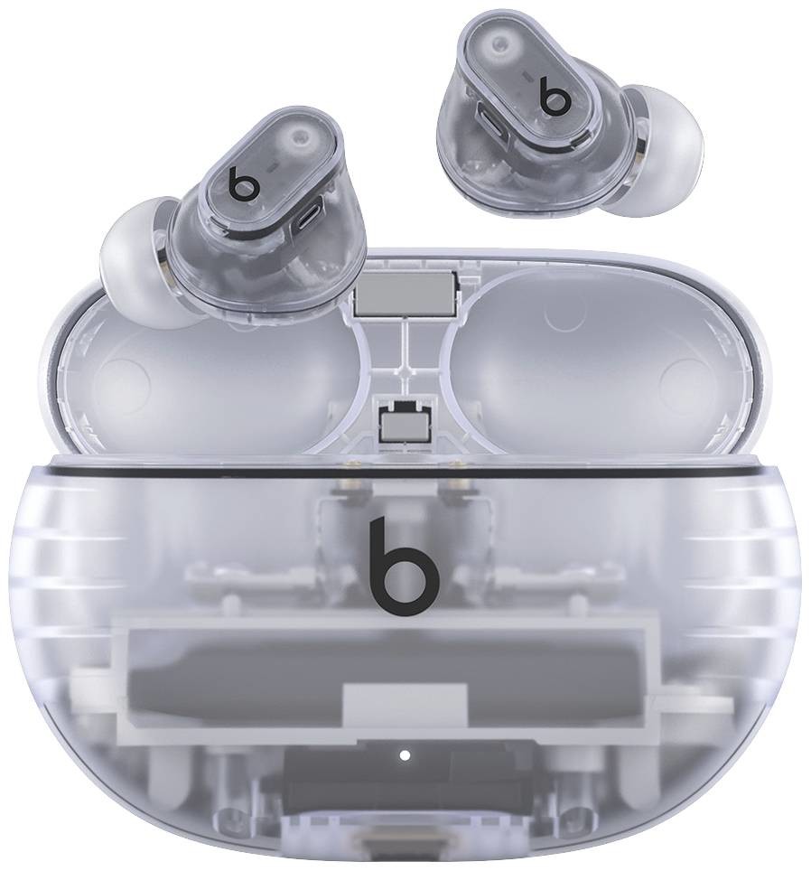 Beats Studio Buds Plus Hi-Fi špuntová sluchátka Bluetooth® stereo transparentní Potlačení hluku, Redukce šumu mikrofonu Nabíjecí pouzdro, odolné vůči potu,