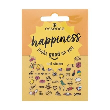 Essence Nail Stickers Happiness Looks Good On You sada nálepky na nehty 57 ks