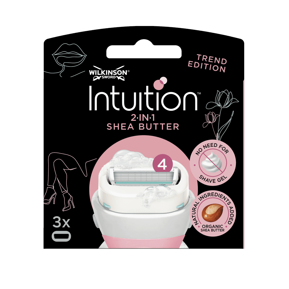 Wilkinson Sword Intuition Shea Butter náhradní hlavice (3 ks)