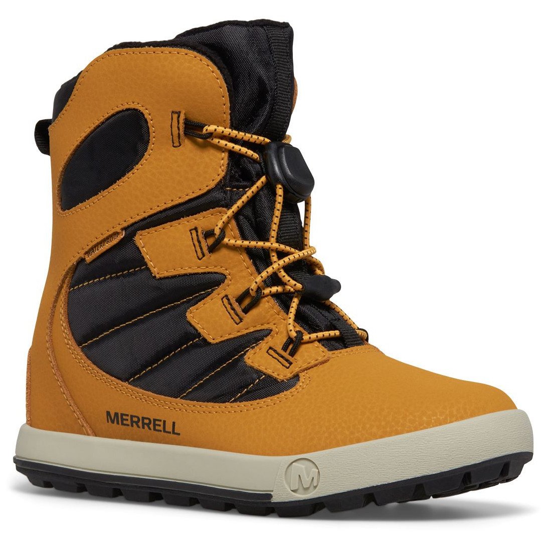 Dětské boty Merrell Snow Bank 4.0 Wtpf Velikost bot (EU): 33 / Barva: hnědá