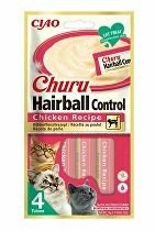 Churu Cat Hairball Chicken Recipe 4x14g 4 + 1 zdarma