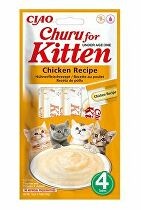 Churu Cat Kitten Chicken Recipe 4x14g 4 + 1 zdarma