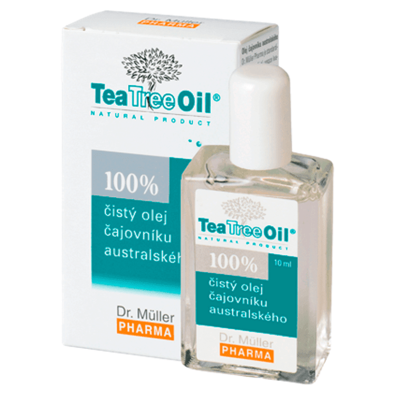 DR. MÜLLER Tea Tree Oil 100% čistý 10 ml, poškozený obal