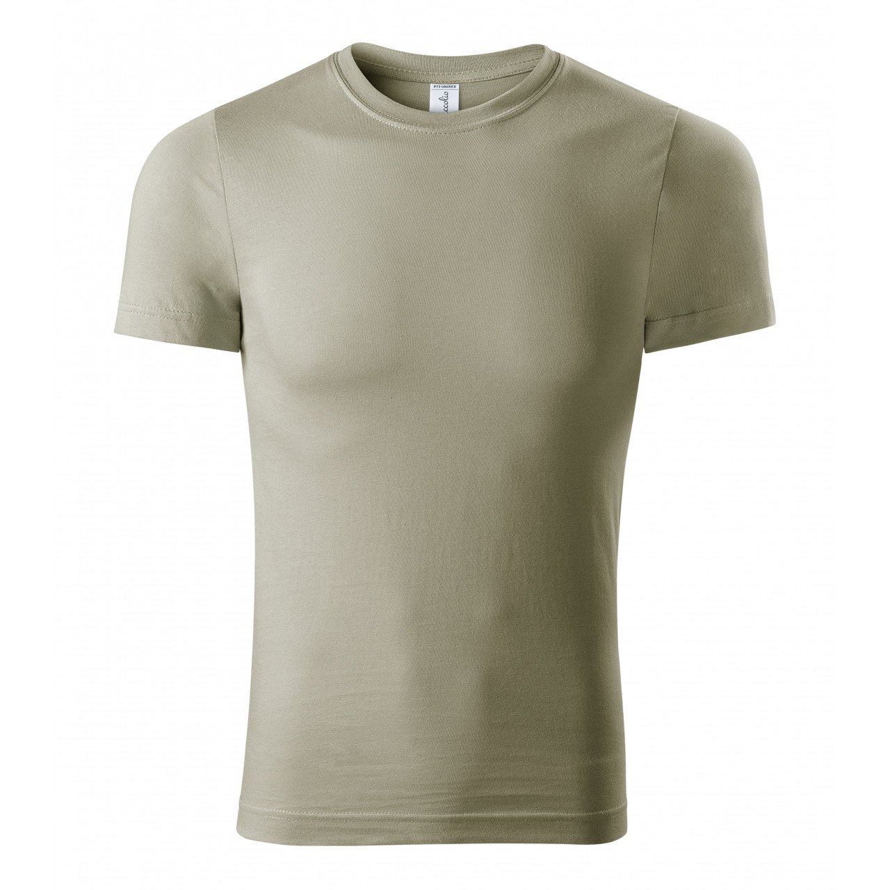 Tričko unisex Piccolio Paint - khaki, S