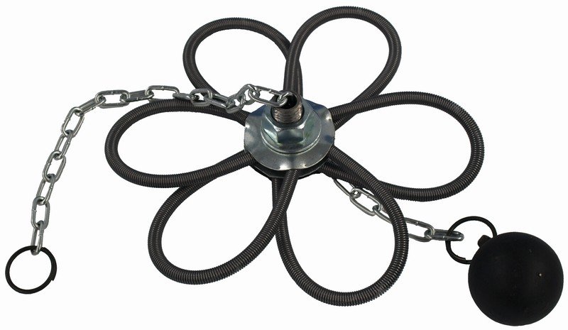 Strojek pružinový provlékací 130-230mm se závažím 0,9kg