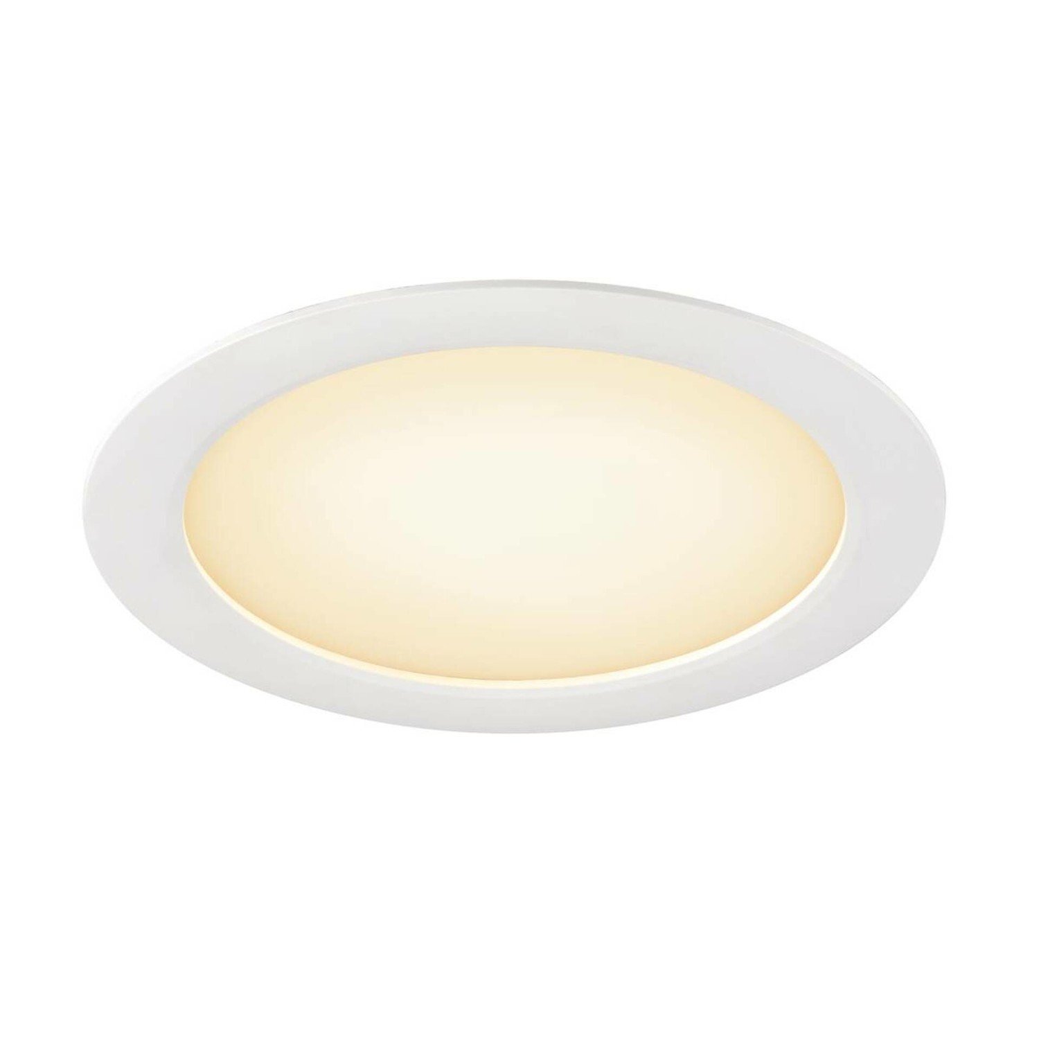 BIG WHITE (SLV) DOWNLIGHT V 200 plochý kryt bílá 1007484
