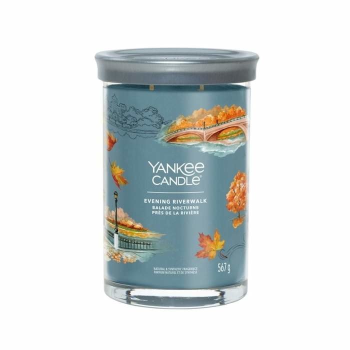 YANKEE CANDLE Evening Riverwalk svíčka 567g / 2 knoty (Signature velký)