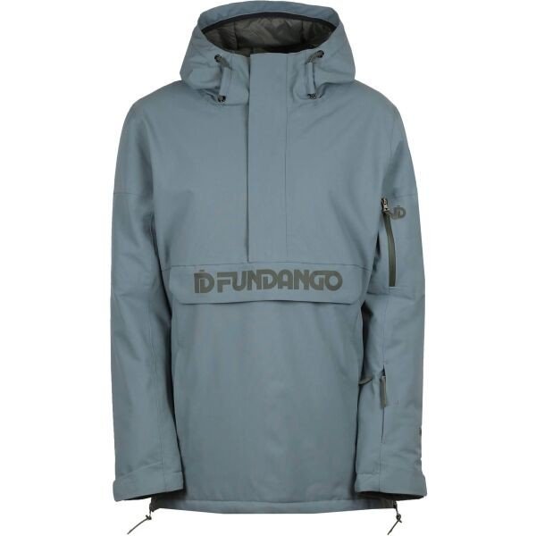 FUNDANGO BIRCH LOGO ANORAK Dámská lyžařská/snowboardová bunda, modrá, veľkosť XL