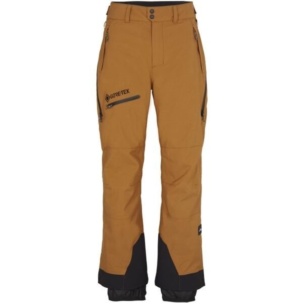 O'Neill GTX PSYCHO PANTS Pánské lyžařské/snowboardové kalhoty, hnědá, veľkosť S