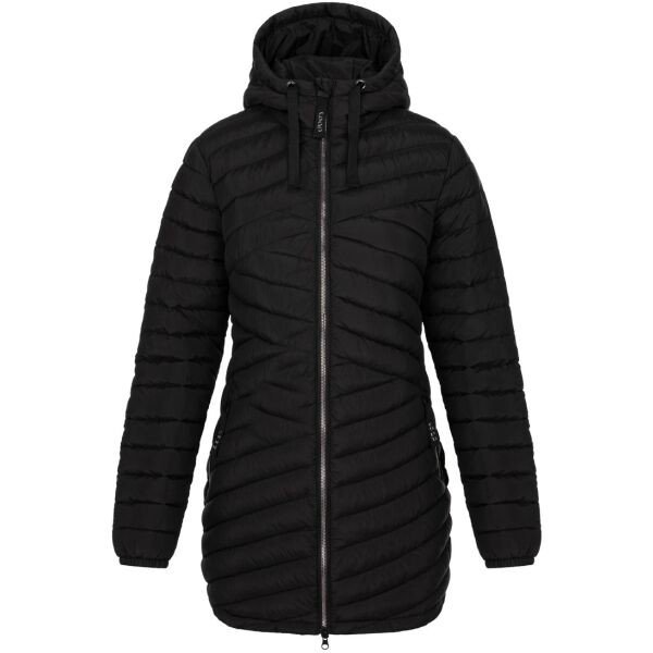 Loap JEDUCHA Dámský kabát, černá, veľkosť XS