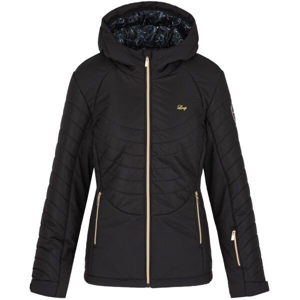 Loap OKIMURA Dámská lyžařská bunda, černá, veľkosť L