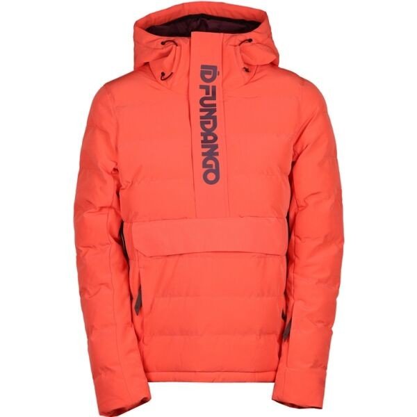 FUNDANGO EVERETT Dámská lyžařská/snowboardová bunda, oranžová, veľkosť L