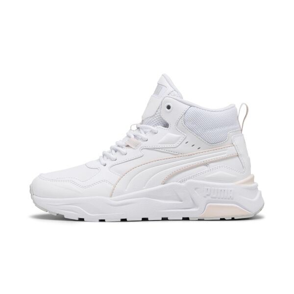 Puma TRINITY LITE MID Pánská volnočasová obuv, bílá, veľkosť 37