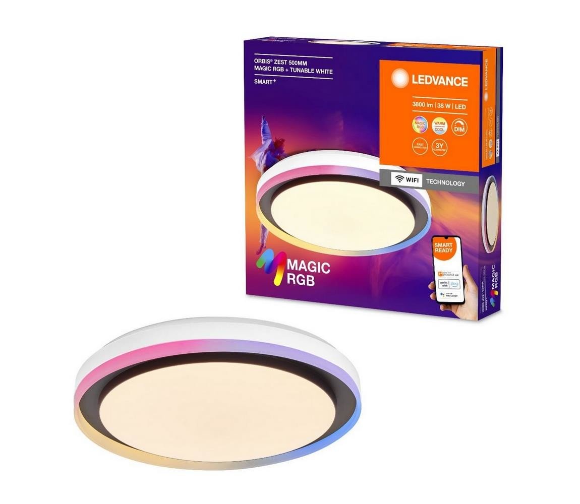 Ledvance Ledvance - LED RGBW Stmívatelné stropní svítidlo SMART+ MAGIC LED/38W/230V Wi-Fi
