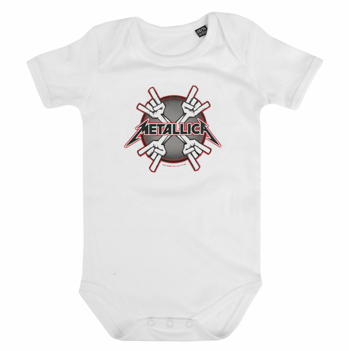 Dětské body dětské Metallica - (Crosshorns) - METAL-KIDS - 649.30.7.999 56/62