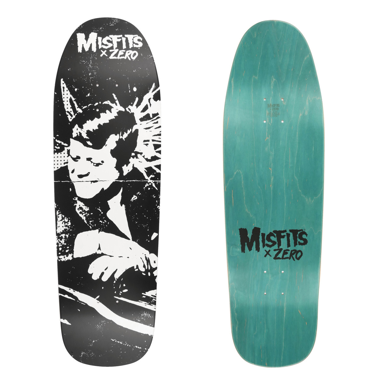 skateboard Misfits - Bullet Cruiser - Green - ZERO 9.250
