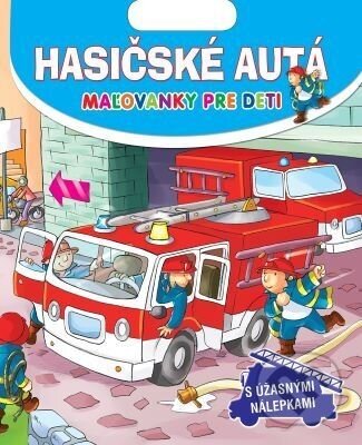 Hasičské autá - Maľovanky pre deti - Foni book