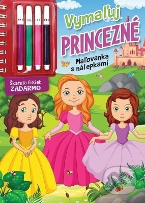 Vymaľuj princezné - Foni book