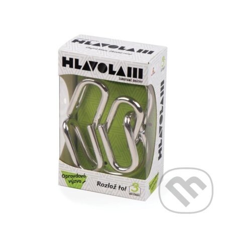 Kovový hlavolam - Zamotané drôtiky - EPEE