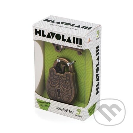 Kovový hlavolam - Zámok - EPEE