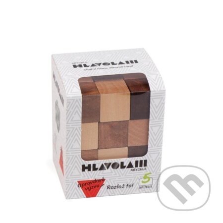 Drevený hlavolam - Kocka - EPEE