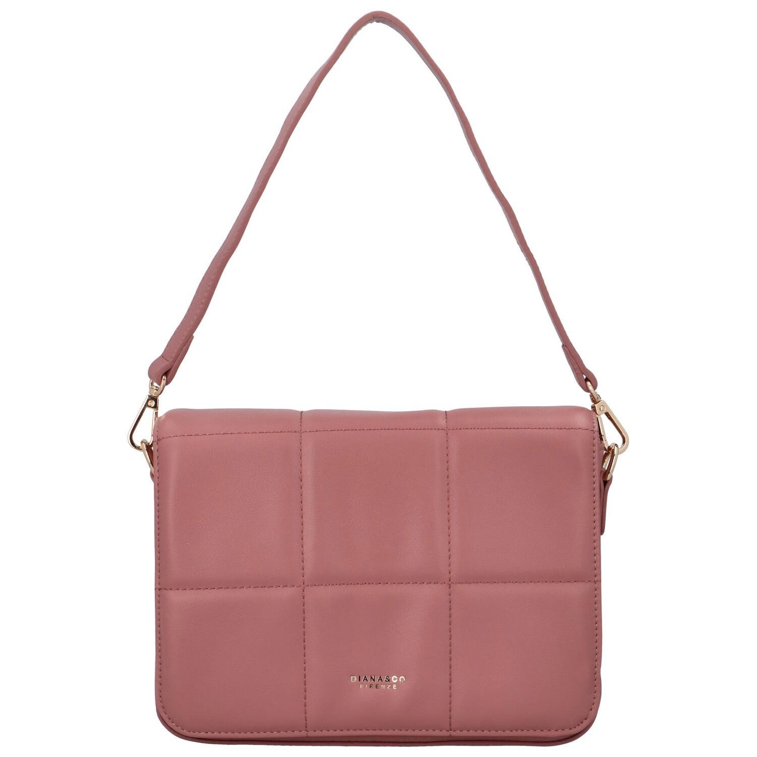 Dámská crossbody kabelka tmavě růžová - DIANA & CO Irenee růžová