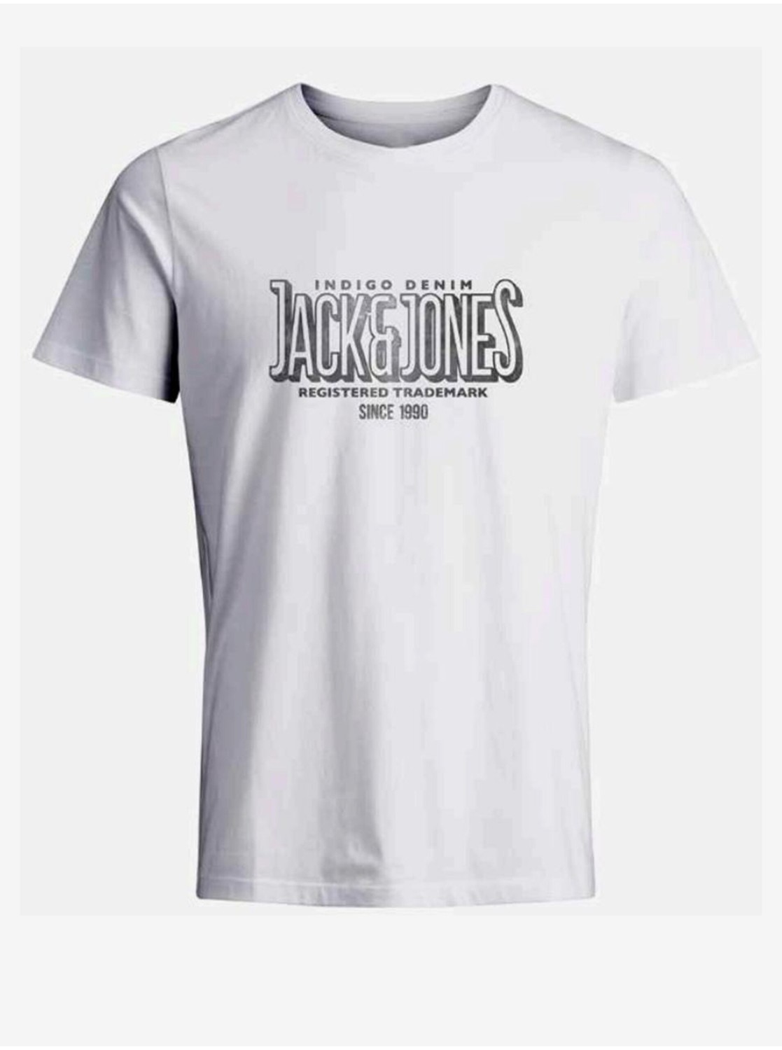 Bílé pánské tričko Jack & Jones Henry - Pánské