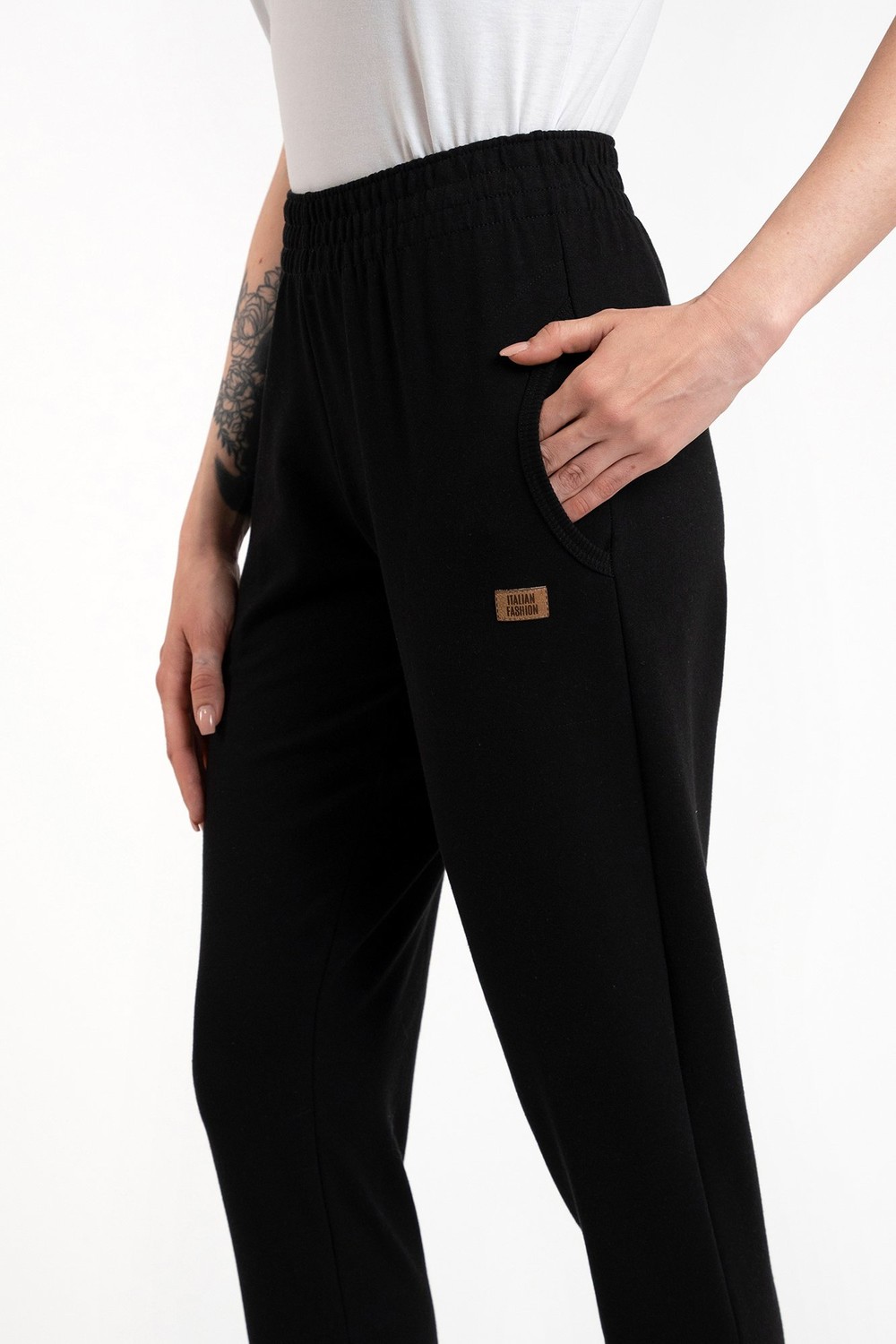 Dámské dlouhé kalhoty Malmo - černé