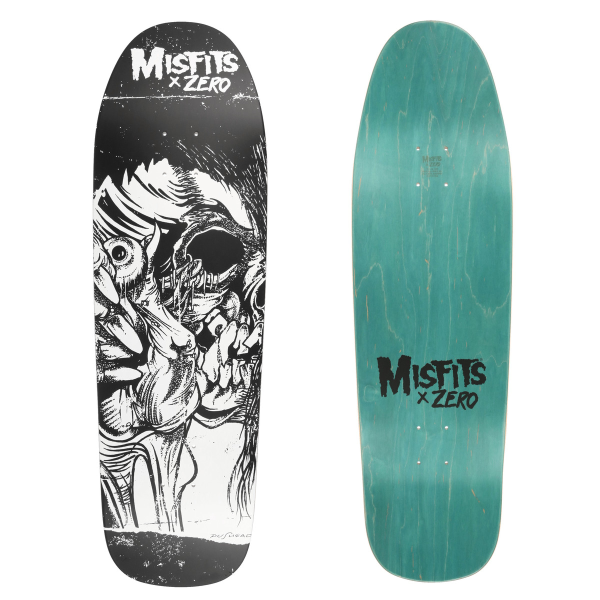 skateboard Misfits - Evil Eye Cruiser - Green - ZERO 9.250
