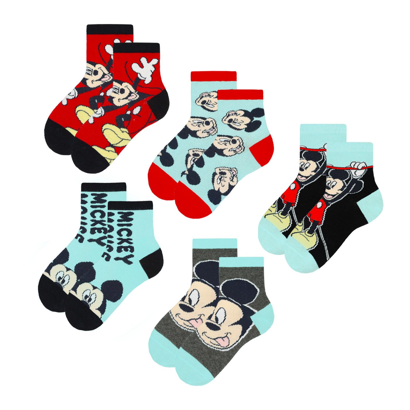 Detské ponožky Mickey Mouse 5P Frogies