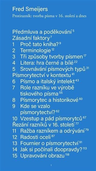 Protirazník: tvorba písma v 16. století a dnes - Fred Smeijers