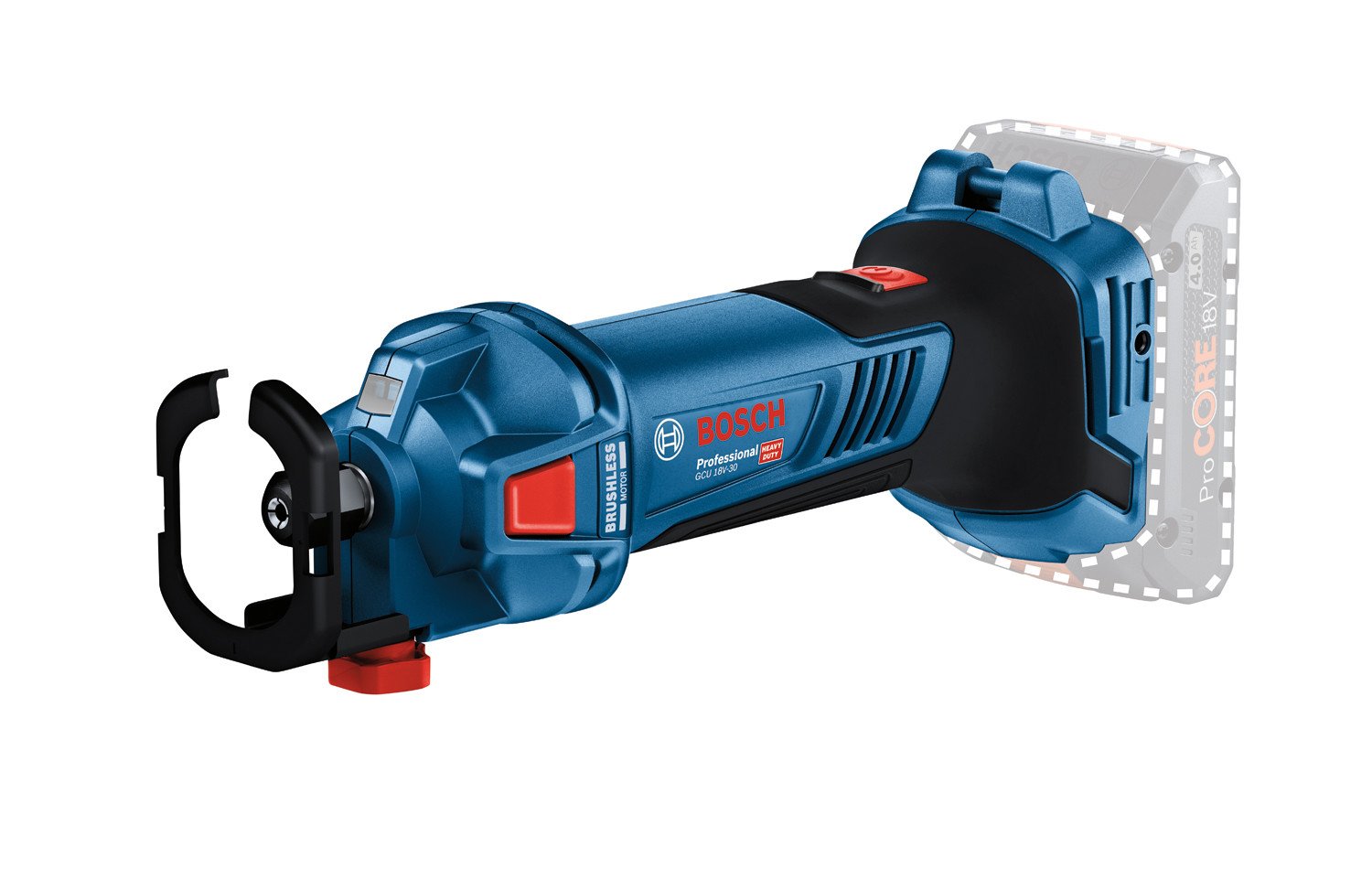 BOSCH GCU 18V-30 solo (verze bez aku) aku frézka na sádrokarton
