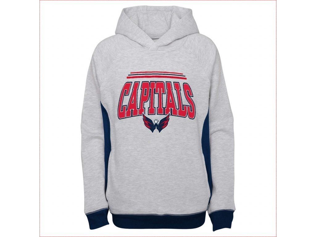 Outerstuff Mikina NHL Power Play Hoodie Pullover YTH, Dětská, Washington Capitals, M