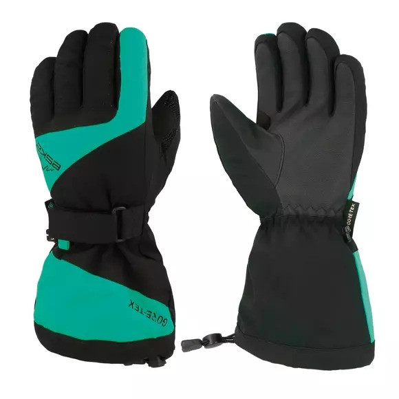 Eska Dětské lyžařské rukavice Kids Long GTX black/atlantis S