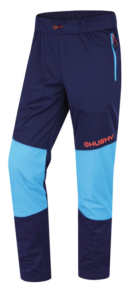 Husky Pánské softshellové kalhoty Kala M blue S
